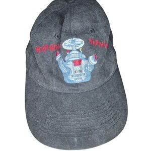 Lost in Space Robot Warning Embroidered Baseball Cap Grey Adult Adjustable